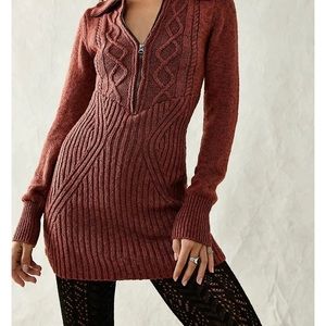 Free people sweater dress in medium